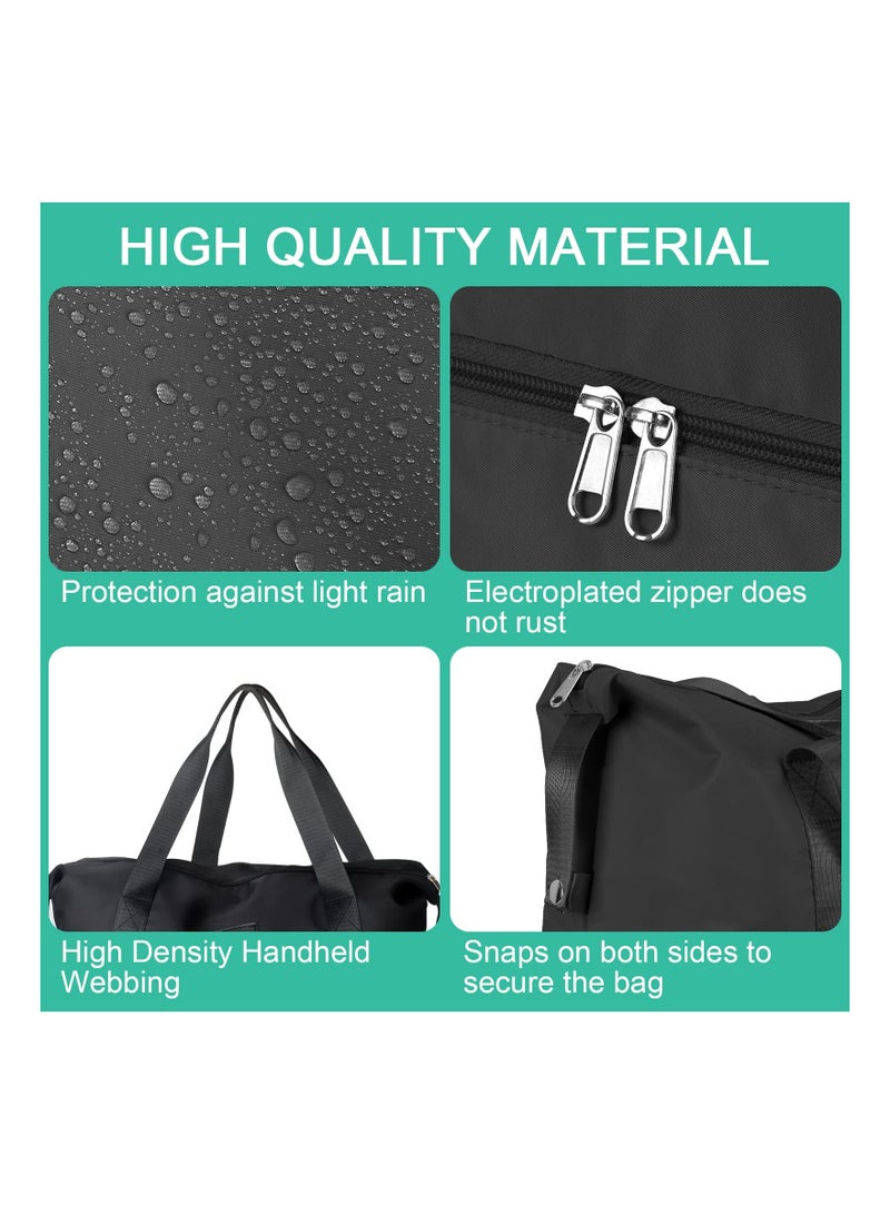 Travel Duffel Bag, Dry & Wet Seperated Sports Gym Bag Waterproof Shopping Bag Carry On Bag for Women Men Sports Gym Weekender Tote Bag