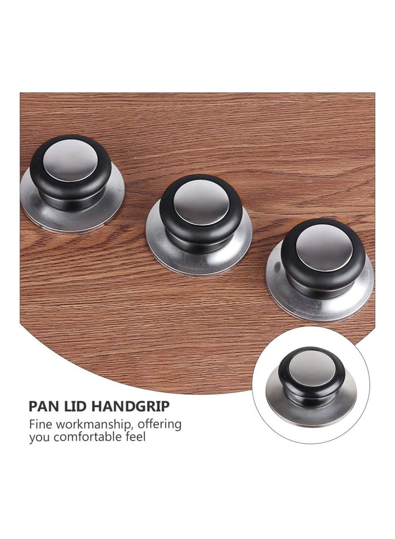 Pot Lid Knob, 10Pcs Stainless Steel Pot Lid Replacement Knob Pan Lid Cover Knob Handle for Cookware Lid and Oven