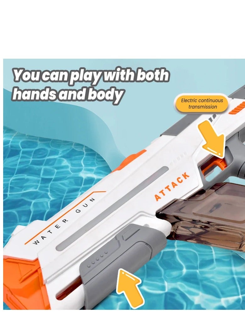2024 New automatic suction children's outdoor toy water gun