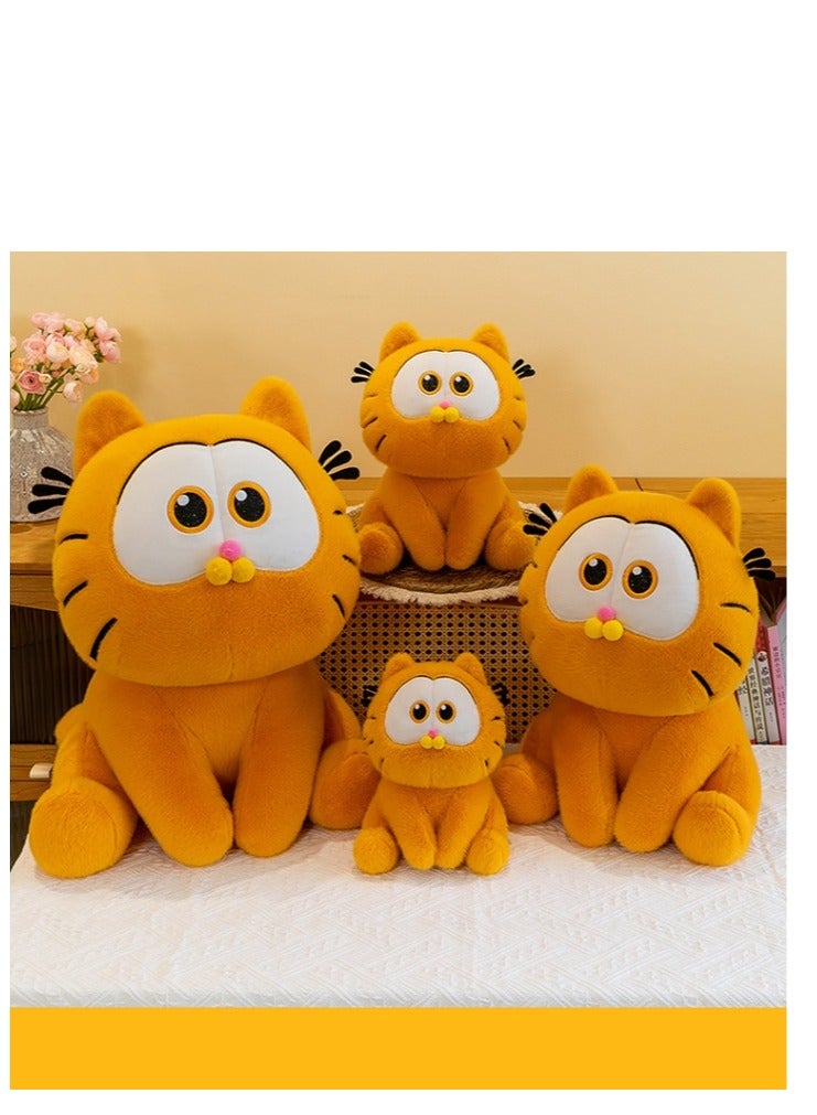 Animagic Garfield Classic  Soft Garfield Cat Plush Toy  Orange - for Children Fans of the Famous Sleeping Cat Garfield  Comic Hero  Gift Idea for Birthday  1pcs