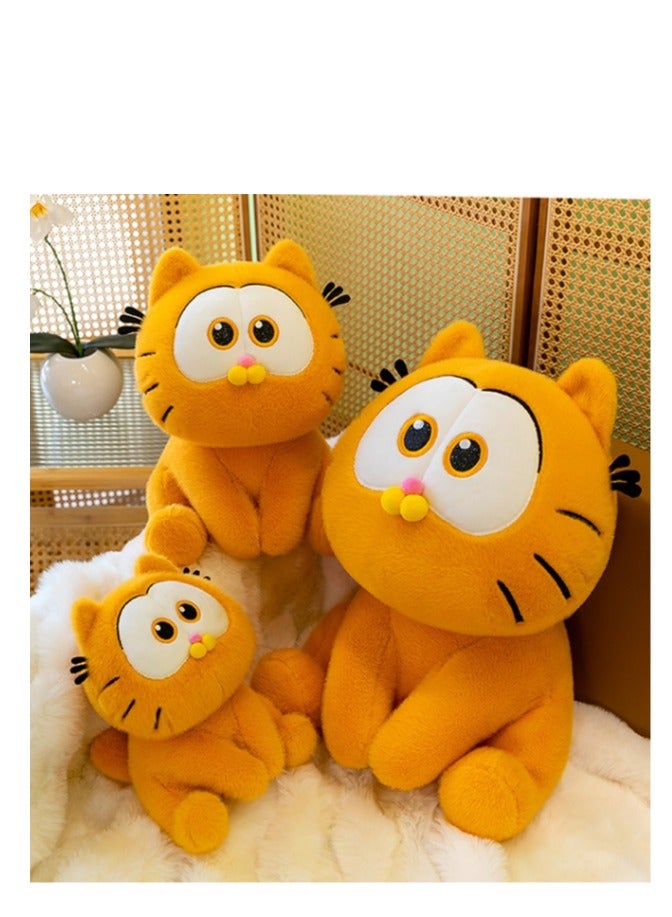 Animagic Garfield Classic  Soft Garfield Cat Plush Toy  Orange - for Children Fans of the Famous Sleeping Cat Garfield  Comic Hero  Gift Idea for Birthday  1pcs