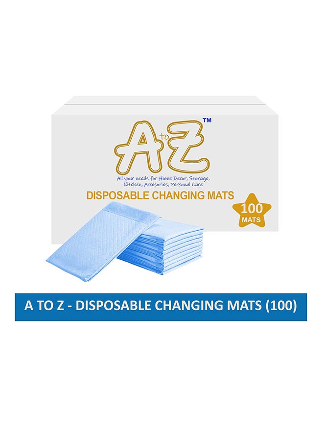Disposable Changing Mats 45 x 60cm Large Super Saver 100 Pack