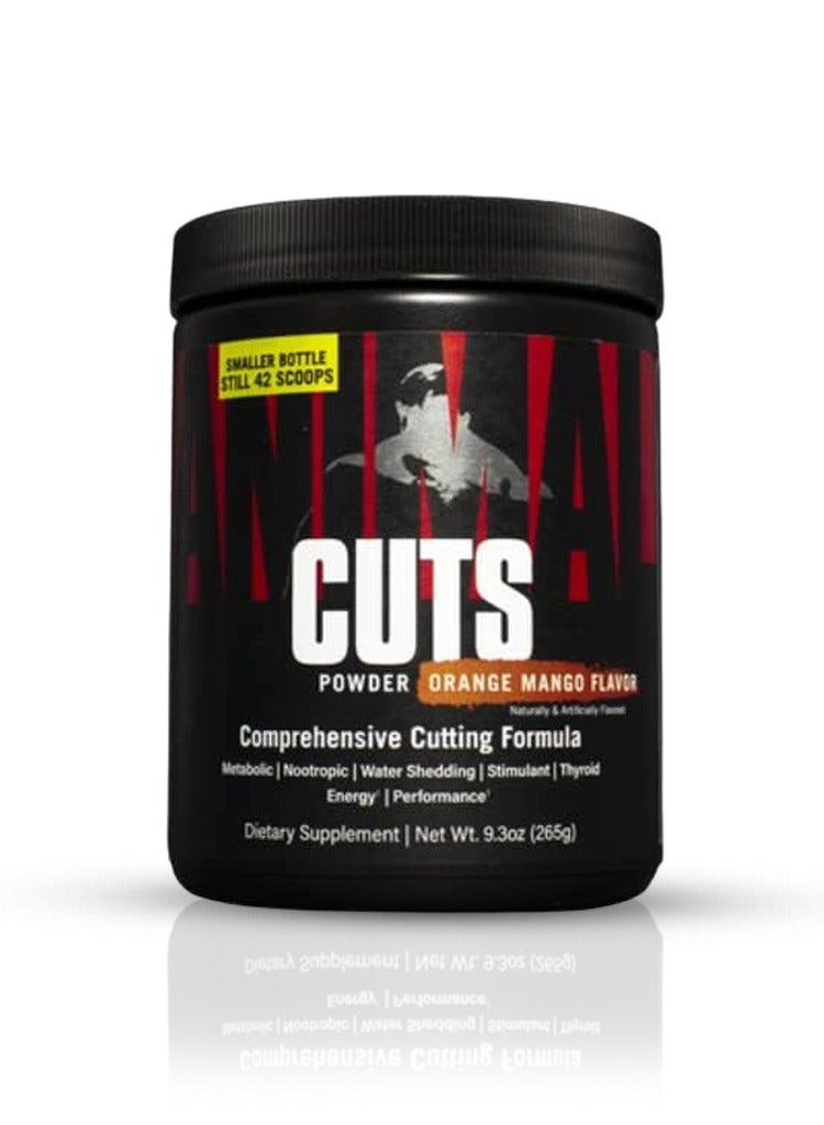 Animal Cuts - Powder, Orange Mango , 250 g