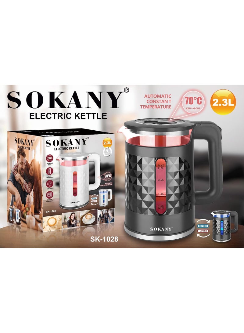 Electric Kettle for Home Use, SK-1028/2.3L/2000W