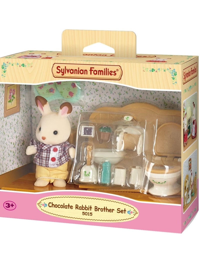 Sylvanian Families Chocolate Rabbit Brother Set