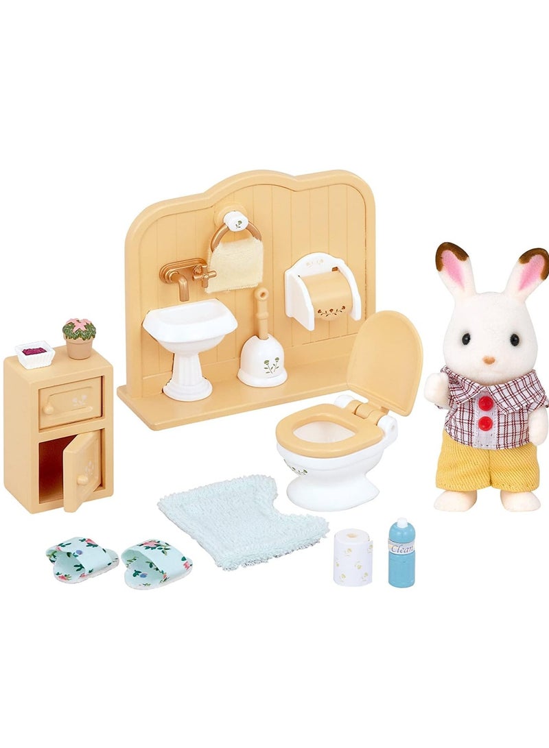 Sylvanian Families Chocolate Rabbit Brother Set