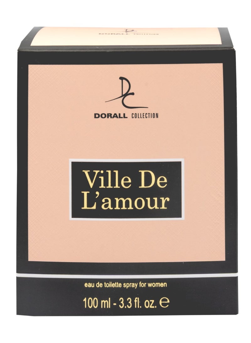 Ville De L'Amour For Women 100ml (Pack of 2)