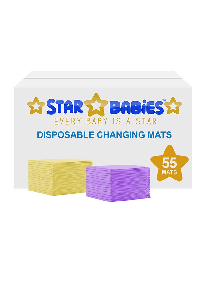 Disposable Changing Mat, Pack of 55