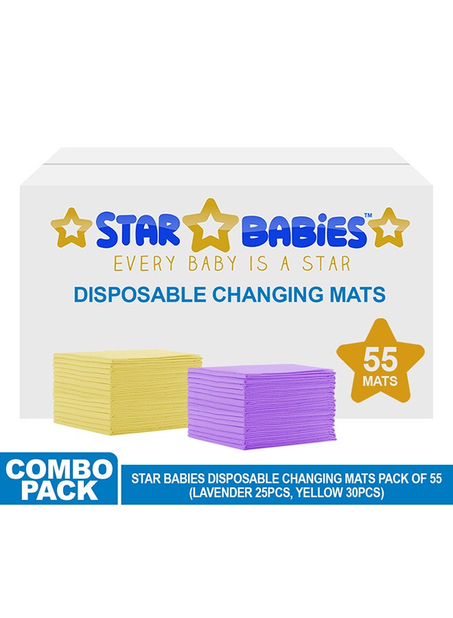 Disposable Changing Mat, Pack of 55