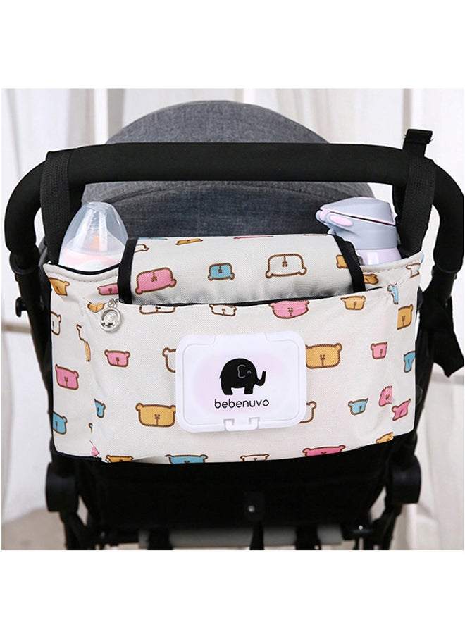 Baby Stroller Bag 10 - Pieces Changing Mat With Free Powder Puff