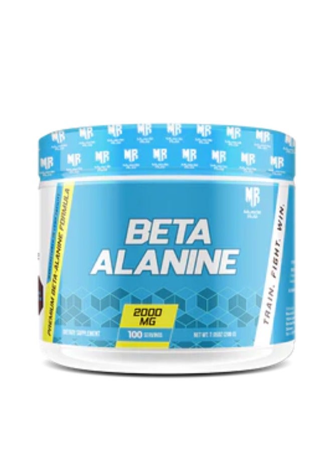 Beta Alanine 2000mg 200g 100 Serving