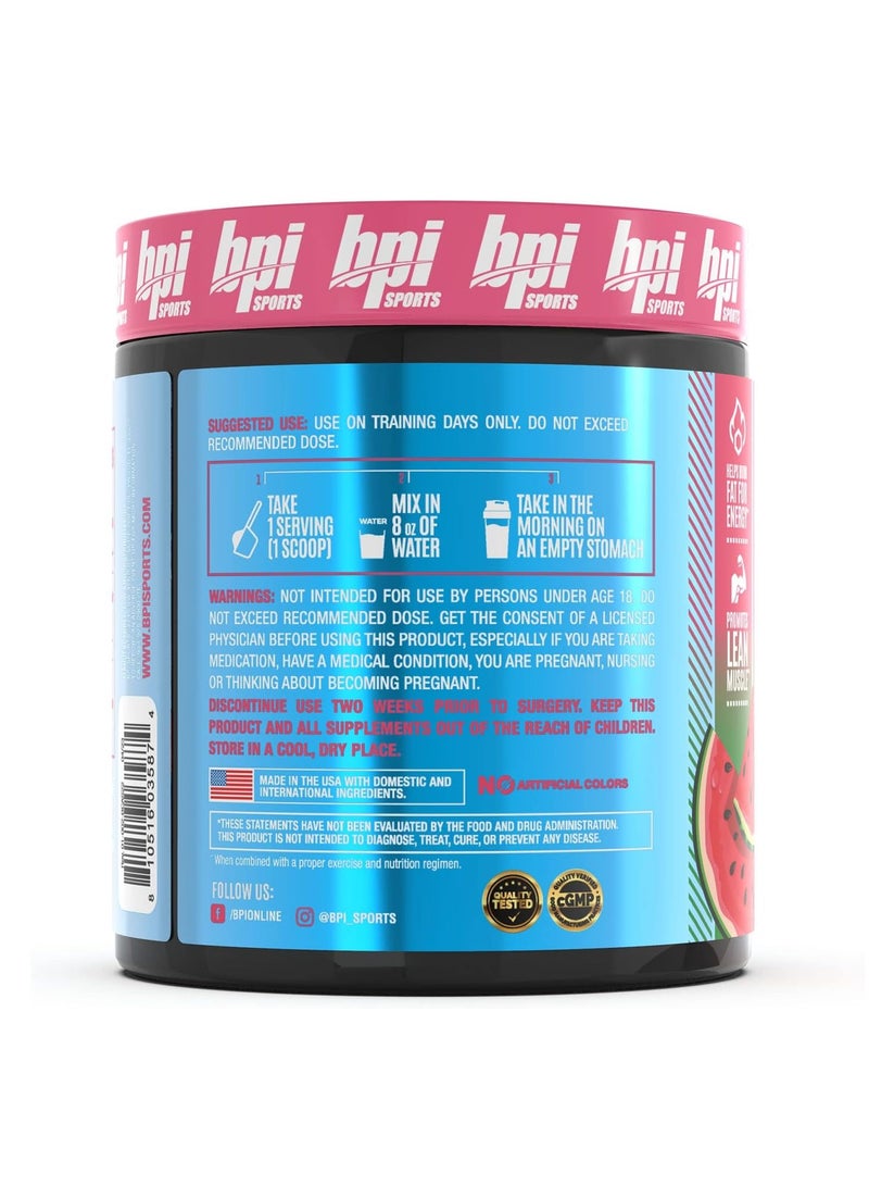 BPI Best BCAA Shredded 25 Servings Watermelon