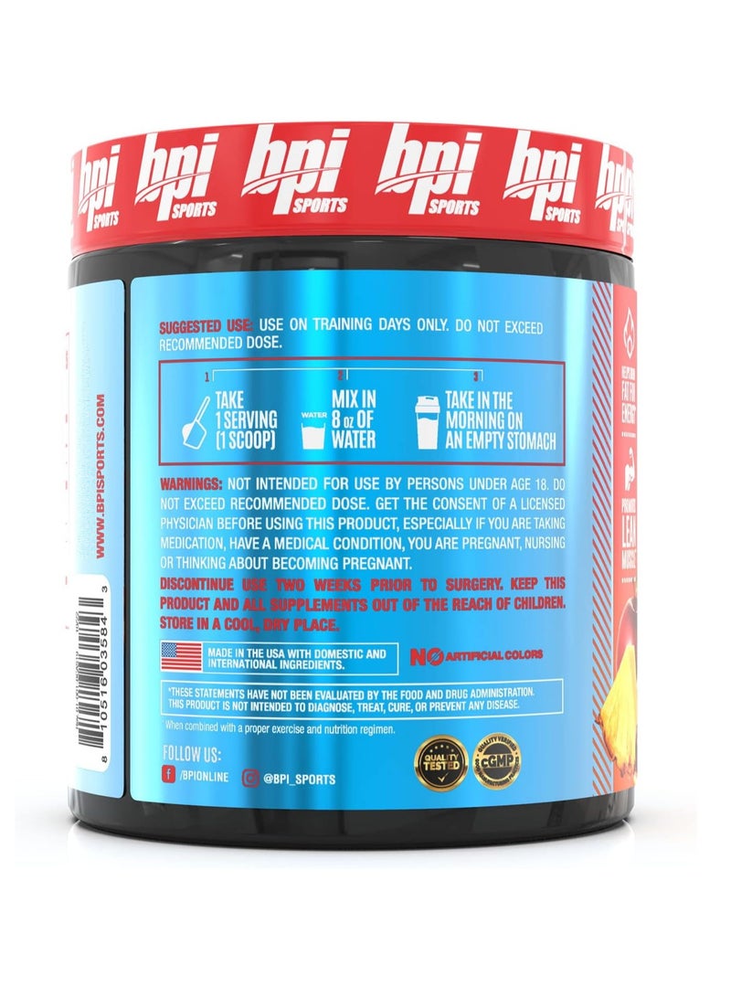 BPI Best BCAA Shredded 25 Servings Fruit Punch