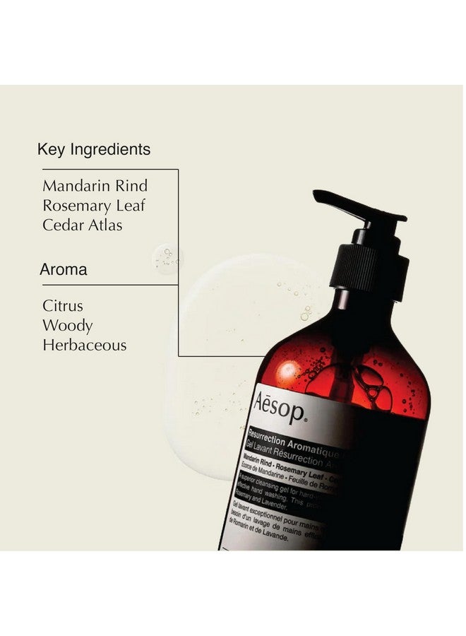 Reverence And Resurrection Aromatique Hand Wash Set Gently Cleanses Exfoliates And Leaves Hands Smooth Purified And Refreshed Set Of 2 (16.9 Oz)