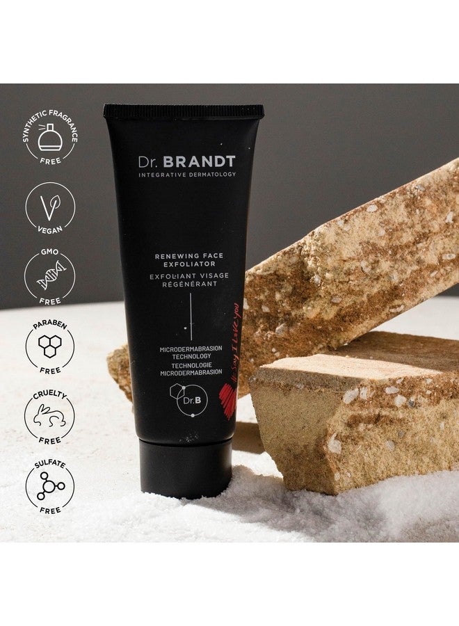 Dr. Brandt Microdermabrasion Renewing Face Exfoliator Reduces Dull Skin Uneven Texture Fine Lines Acne Scars And Wrinkles 2 Oz 60 G