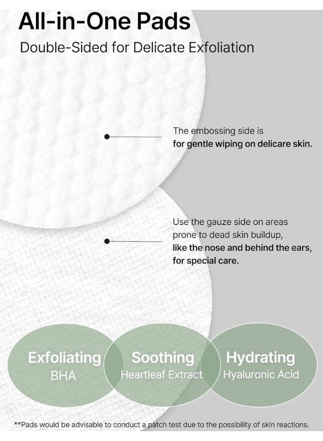 Ji Woo Gae Heartleaf BHA Peeling Pad (60pads) 125ml