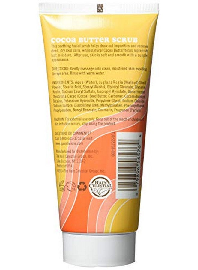 Soothing Cocoa Butter Natural Facial Scrub 6 Ounce Tube