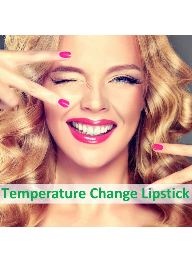 2 Pieces Aloe Vera Lipsticklong Lasting Moisturizing Lip Balmnourishing Lip Sticklipsticklip Balmmagic Temp Color Changewaterproof Lip Gloss Matte Makeup