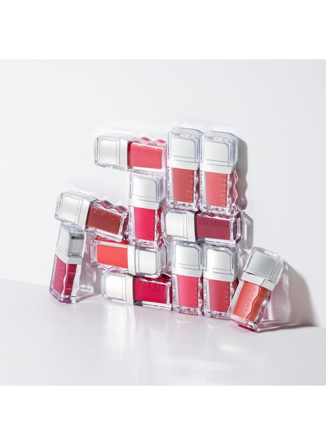 Flow Wave Lip Tint Vegan Glassy Lip Gloss Lightweight & Longlasting Plantderived Oil Moisturizer (08 Bebe)