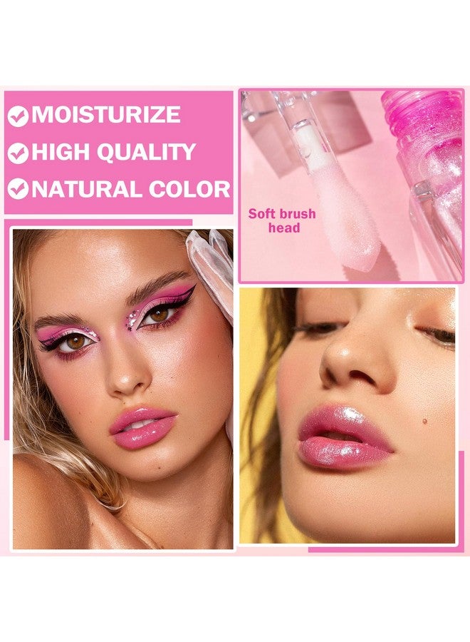 Magic Color Changing Lip Oil Hydrating Plumping Lip Oil Tinted Lip Gloss Lip Balm Shimmer Nonsticky Lip Glow Oil Transparent Lip Care