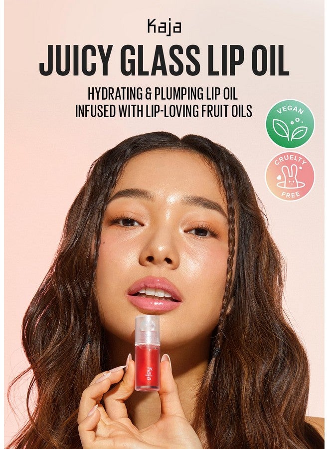 Juicy Glass Lip Oil Hydrating Feel Plumped And Lightweight With Vitamin Tree Fruit Oil For Glass Skin Look 04 Grape Glowtini Vegan Crueltyfree