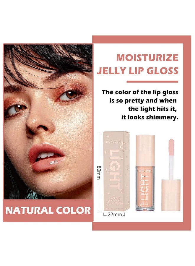 Plumping Moisturizing Lip Gloss Lipglossnude Lip Gloss Lip Stain Long Lasting Waterproofshine Glossy Liquid Lipstick For Women Girls Lip Makeup Gift 03