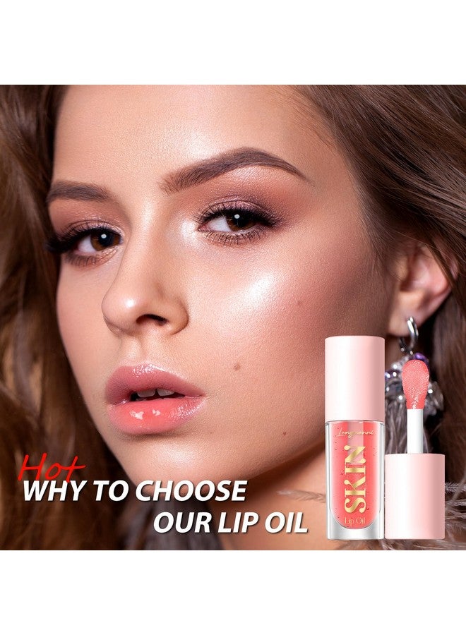 Lipstick Primer Jolilab Fruit Lip Oilhydrating Lip Glow Oil Plumping Glass Finish Moisturizing Lip Gloss Lip Tint Fruit Extract Lip Oil Tinted For Dry Lip And Lip Care(Strawberry Flavor)