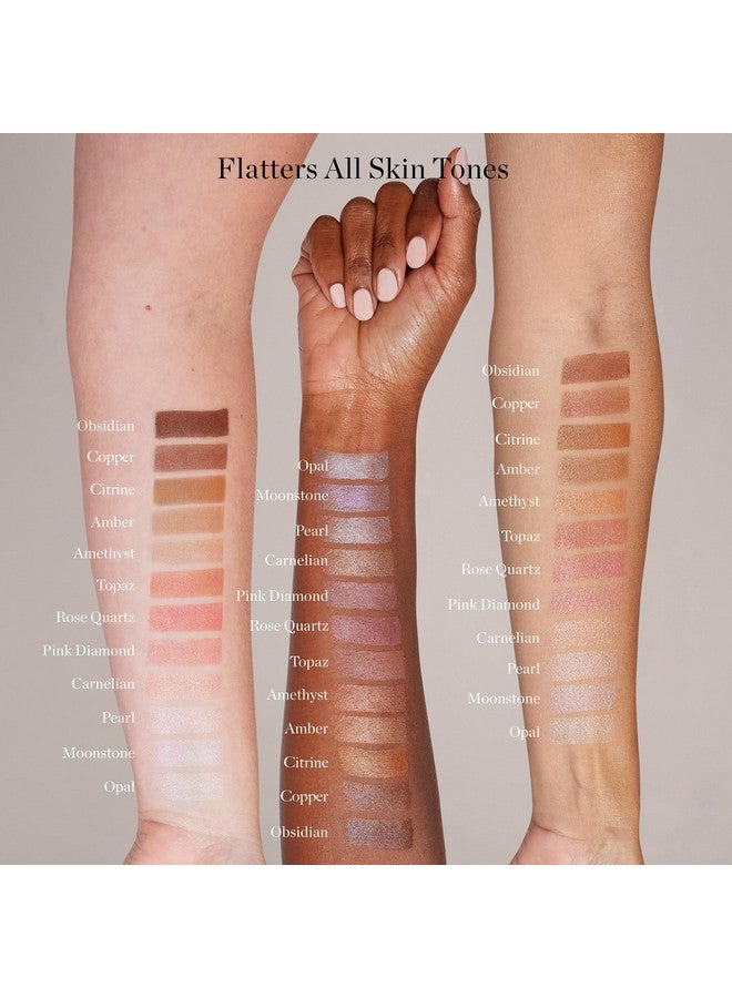 Sculpted Face Stick (Pearl Pearlescent Peony Shimmer) Certified Organic Highlighter Makeup Multiuse Glow Highlighter Stick