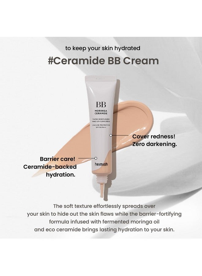 Moringa Ceramide Bb Cream Spf 30 Pa++ 21 Light Beige 1.87 Fl Oz 53G