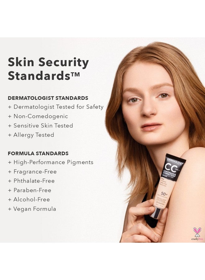 Continuous Correction Toneevening Cc Cream Foundation Spf 50+ Full Coverage Foundation Makeup & Color Corrector Oilfree 10N Fair 1 1 Fl Oz (Pack Of 1)