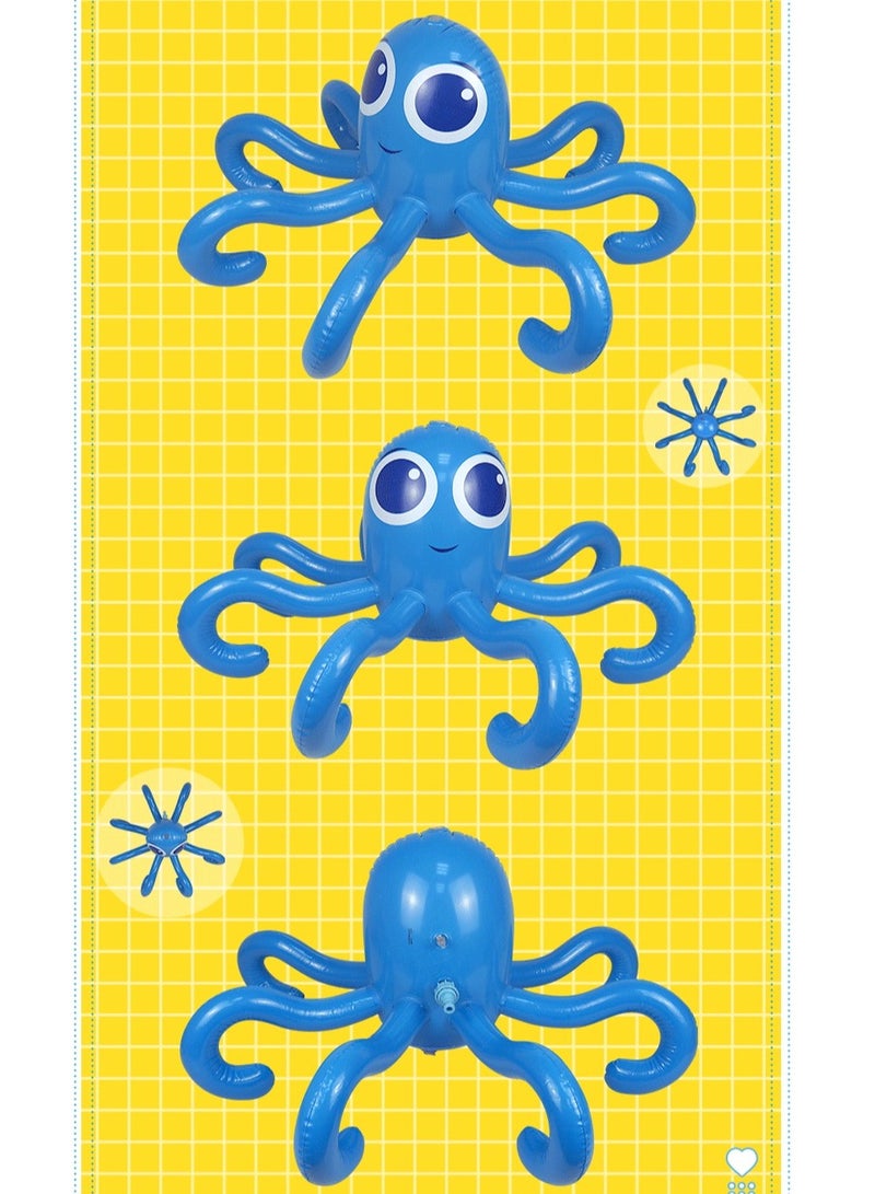 1Pc Inflatable Octopus Toy kids summer toys kidcraft playset outside kids toys out door toys outside toy toys for kids inflatable toy kids playset toy for kids child animal pvc