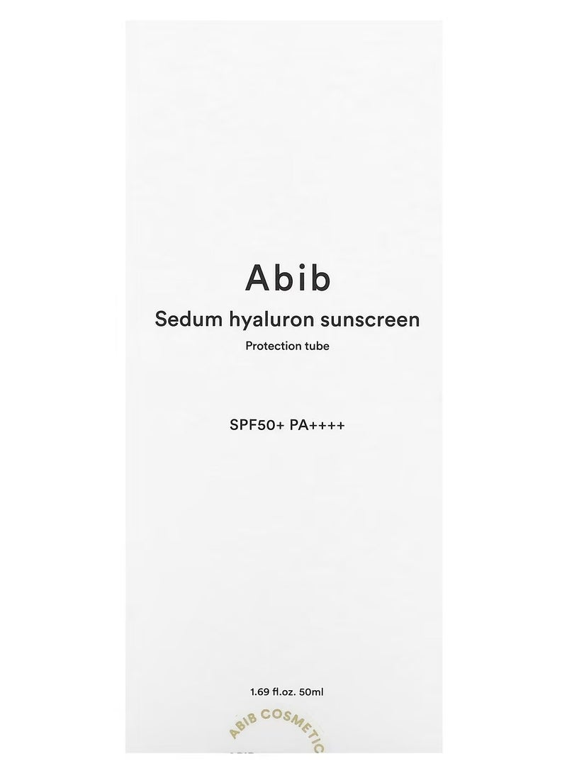 Abib, Sedum Hyaluron Sunscreen,Protection Tube SPF50+ PA++++, 1.69 fl oz (50 ml)