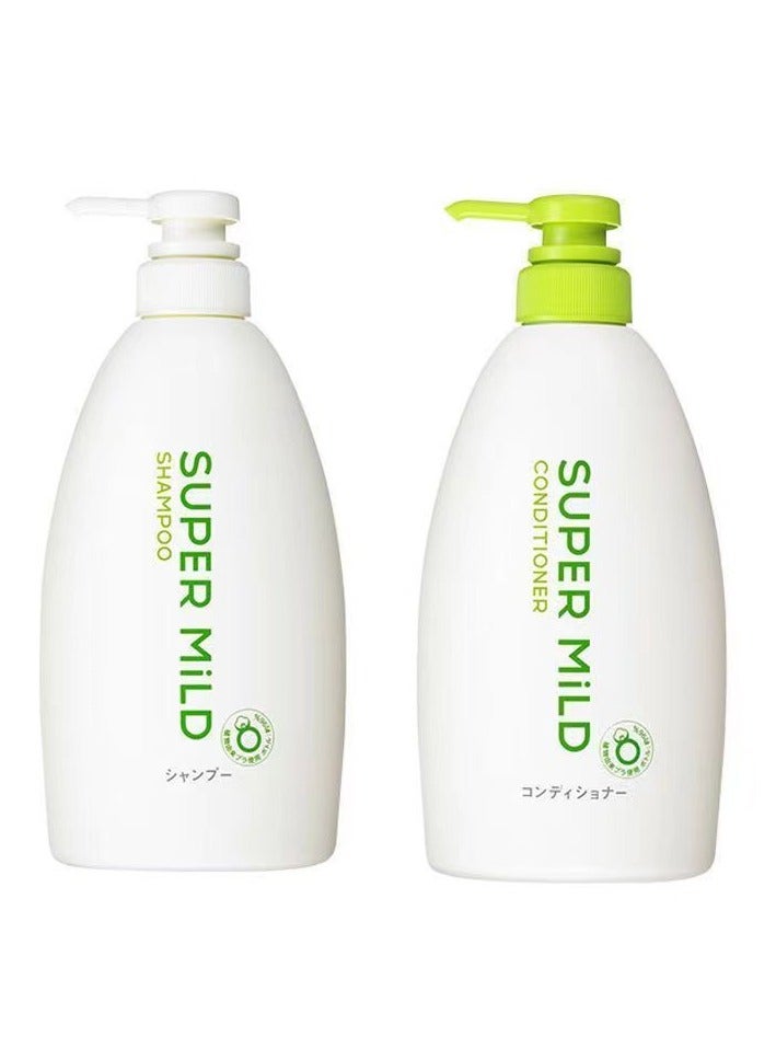 Shiseido Super Mild Shampoo with herbal fragrance 600ml