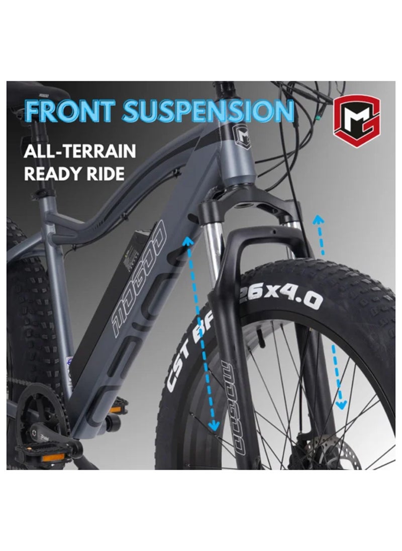 Mogoo Orion Fat Tire E Mountain Bike 26