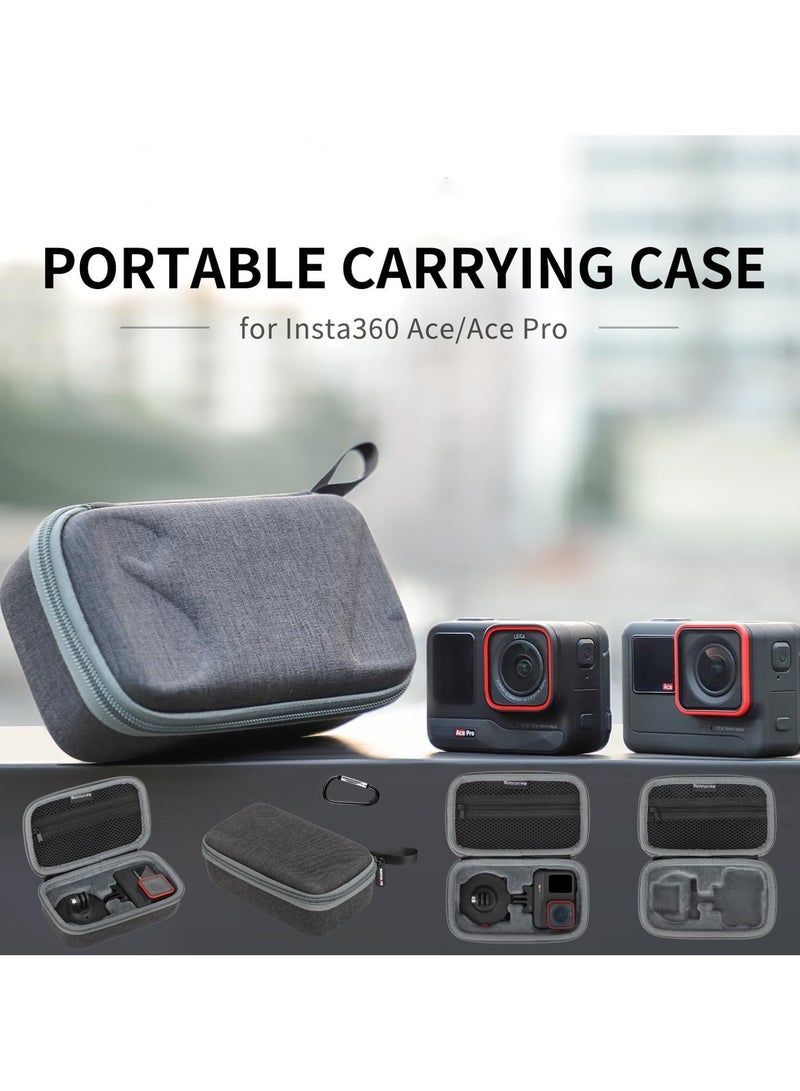 Case Compatible with Insta360 Ace/Ace Pro, Carrying Case Lens Guard, Hard Shell Bag Travel Case, Portable Travel Storage Bag for Insta360 Ace/Ace Pro Accessories