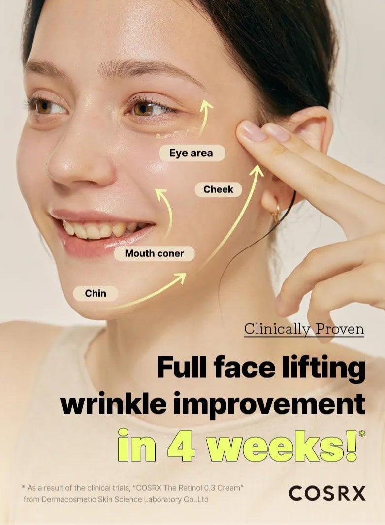 Advanced Retinol 0.3 Cream - Concentrated 0.3% Pure Retinol Cream for Smooth Firm Skin 20ml