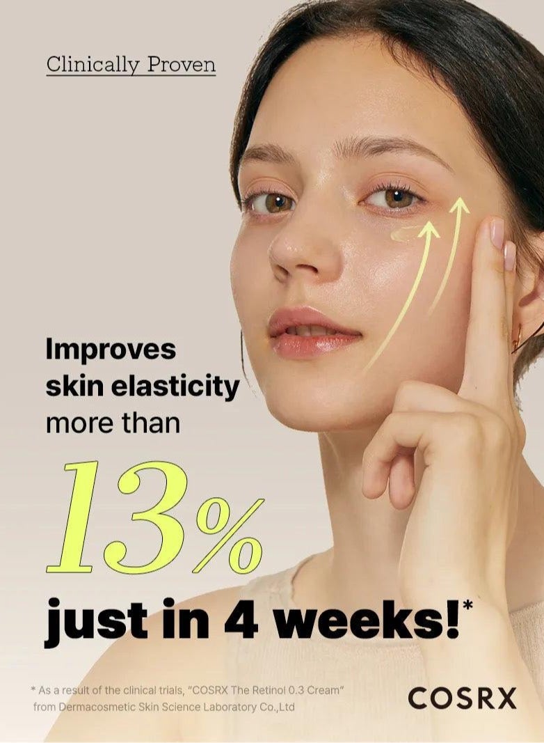 Advanced Retinol 0.3 Cream - Concentrated 0.3% Pure Retinol Cream for Smooth Firm Skin 20ml