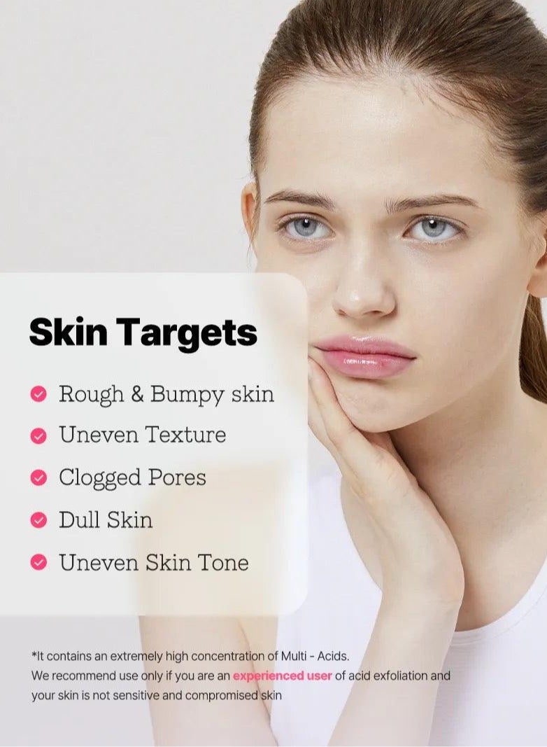 AHA BHA PHA LHA 35 Peel - Powerful Multi-Acid Solution for Renewing and Revitalizing 30ml