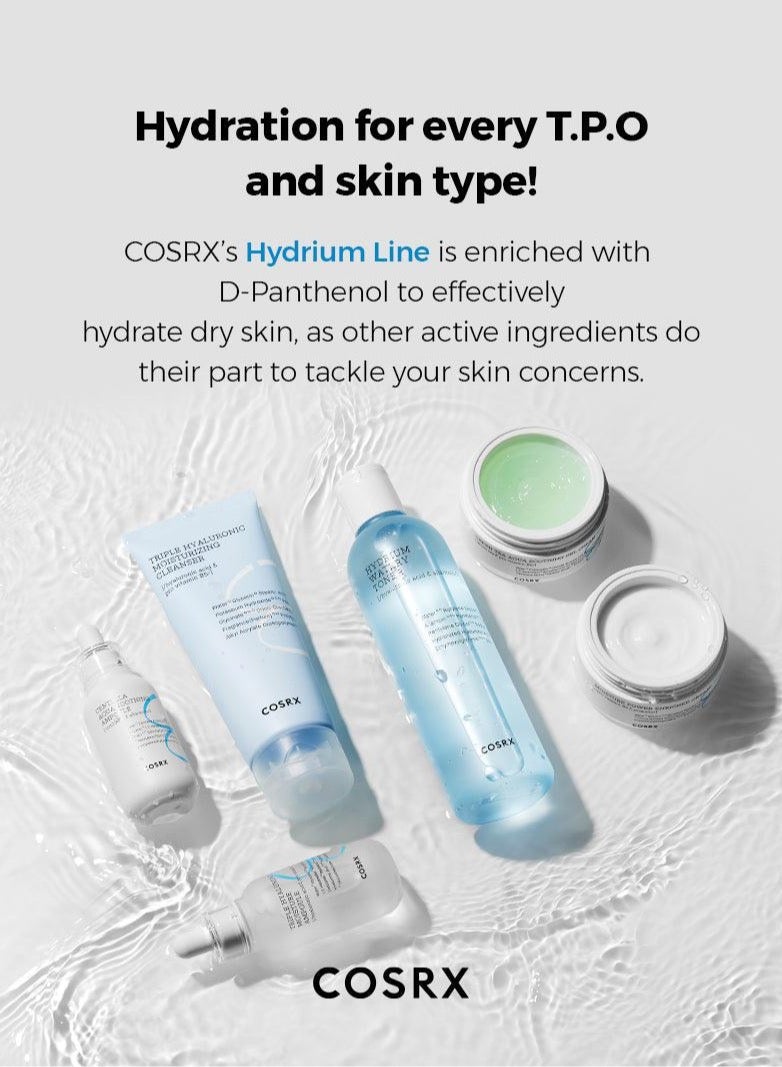 Hydrium Green Tea Aqua Soothing Gel Cream - Refreshing Moisturizer Infused with Green Tea Extract for Calming Hydration and Skin Balance 50ml