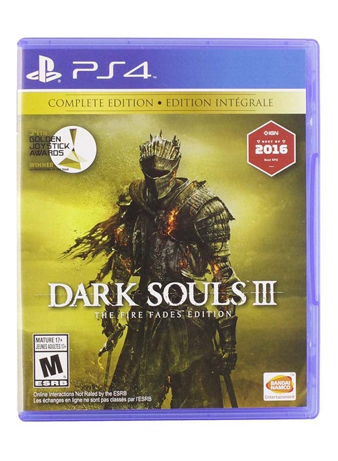 Dark Souls III: The Fire Fades Edition - PlayStation 4 - Role Playing - PlayStation 4 (PS4)