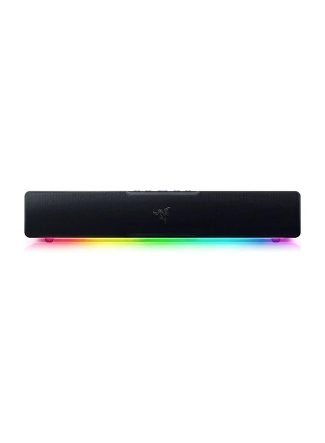 Leviathan V2 Pro AI-Powered Beamforming PC Gaming Soundbar With Subwoofer, Beamforming Surround Sound With Headtracking Powered By AI