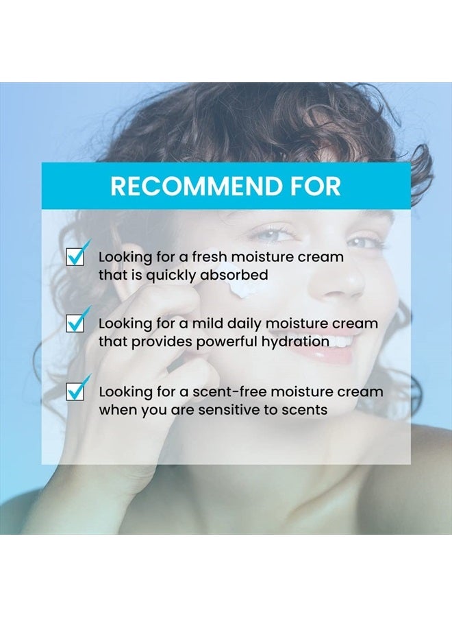 Intense Moisture Hyaluronic Cream 2.02 oz | Panthenol Skin Barrier Repair Face Moisturizer Cream | Hyaluronic Acid Daily Moisturizing Facial Cream | Korean Moisturizer for Sensitive Skin