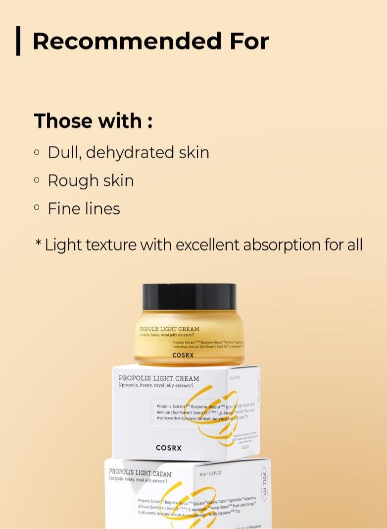 Full Fit Propolis Light Cream - Radiant Skin Revitalization 65ml