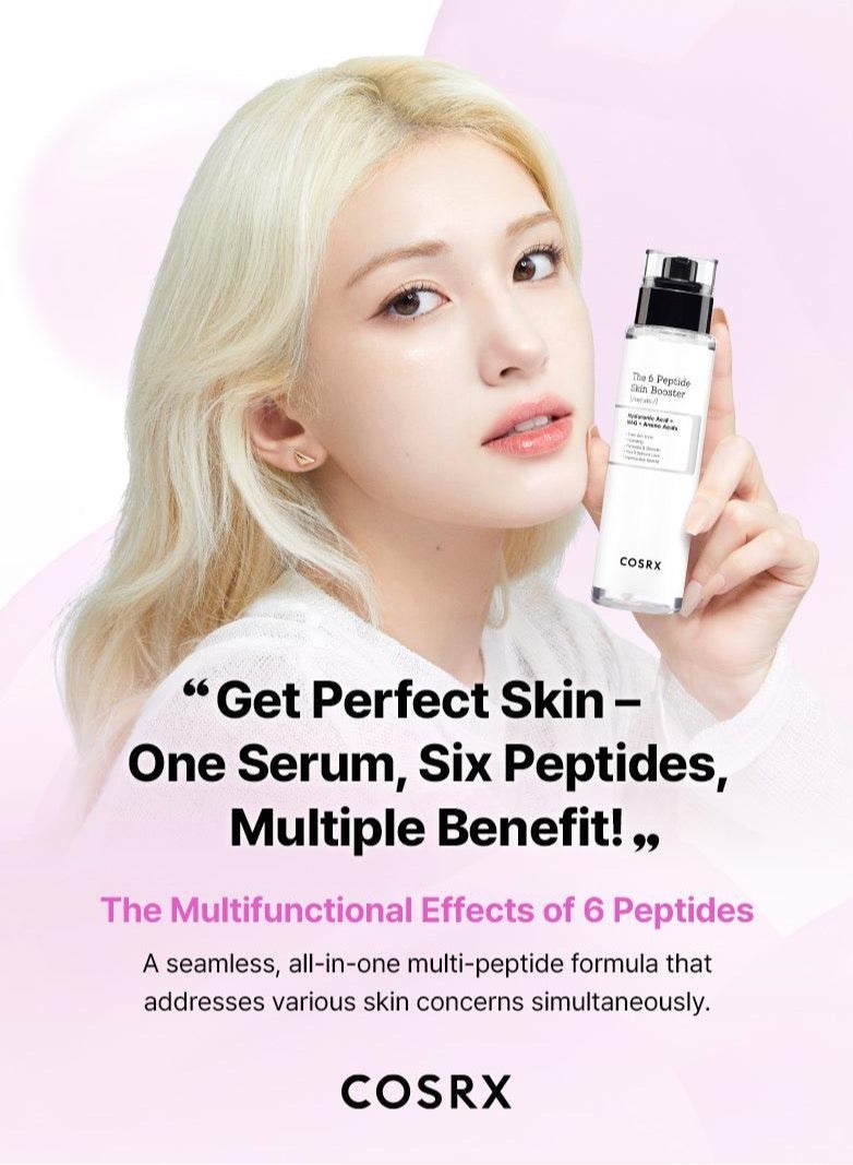 Synergy Duo Blemish & Brightening Booster - The 6 Peptide Skin Booster Serum - Vitamin C 23 Serum -  Certified Original Anti-Aging Solutions for Skin Rejuvenation 170ml
