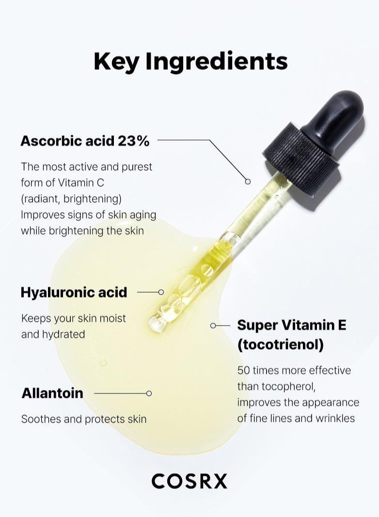 Synergy Duo Blemish & Brightening Booster - The 6 Peptide Skin Booster Serum - Vitamin C 23 Serum -  Certified Original Anti-Aging Solutions for Skin Rejuvenation 170ml