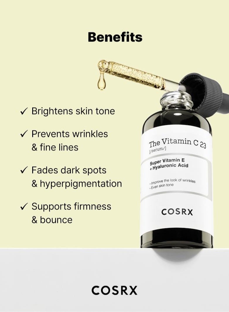 Synergy Duo Blemish & Brightening Booster - The 6 Peptide Skin Booster Serum - Vitamin C 23 Serum -  Certified Original Anti-Aging Solutions for Skin Rejuvenation 170ml