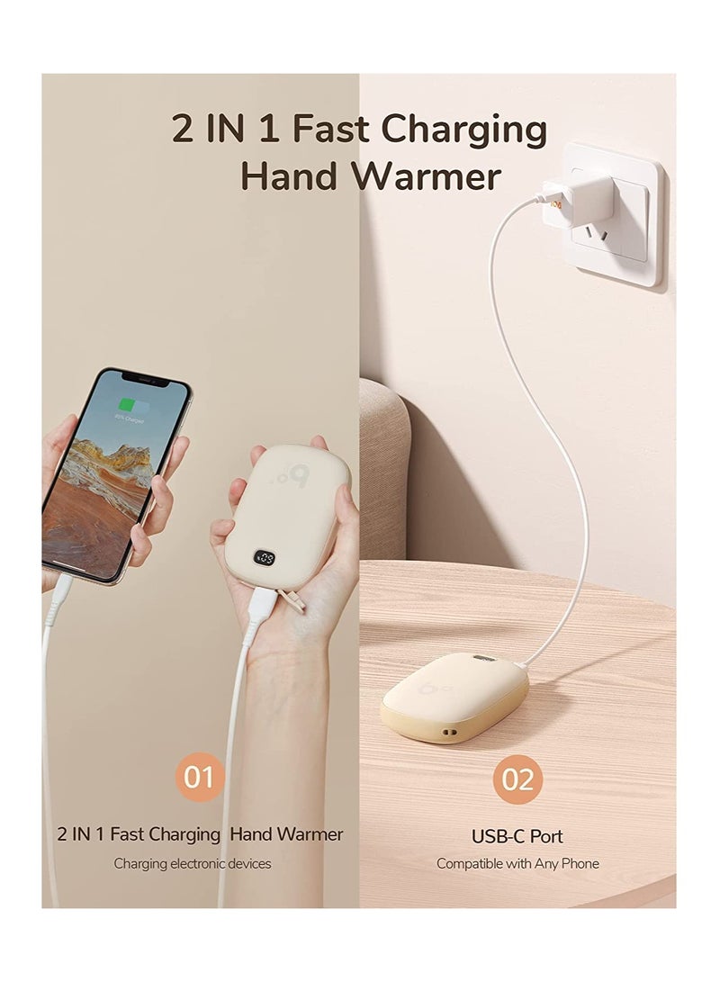 1 Mini Portable Usb Hand Warmer Hot Water Bags