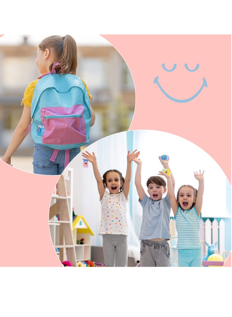 12Pcs Kids' Camera Toy Children's Pretend Play Prop with Images in Viewfinder Kaleidoscopes Educational Toys Birthday Party Favors Gifts for Boys, Girls, Toddler Colors Random