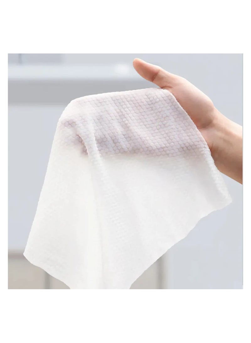 40Pcs Compressed Towel Tablets Disposable Portable Towel Face Wipes Cotton Coin Tissue for Outdoor Travel Camping Hiking Sport Hotel Beauty Salon Soft Durable Reusable Thicker Style