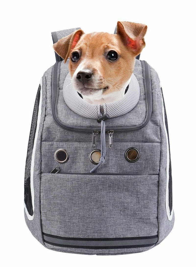 Pet Carrier Backpack for Small Dogs & Cats, Pet Puppy Travel Front Carrier Bag